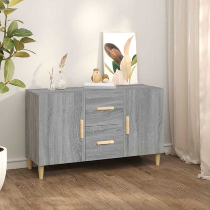 vidaXL Sideboard Grey Sonoma 100x36x60 cm Engineered Wood