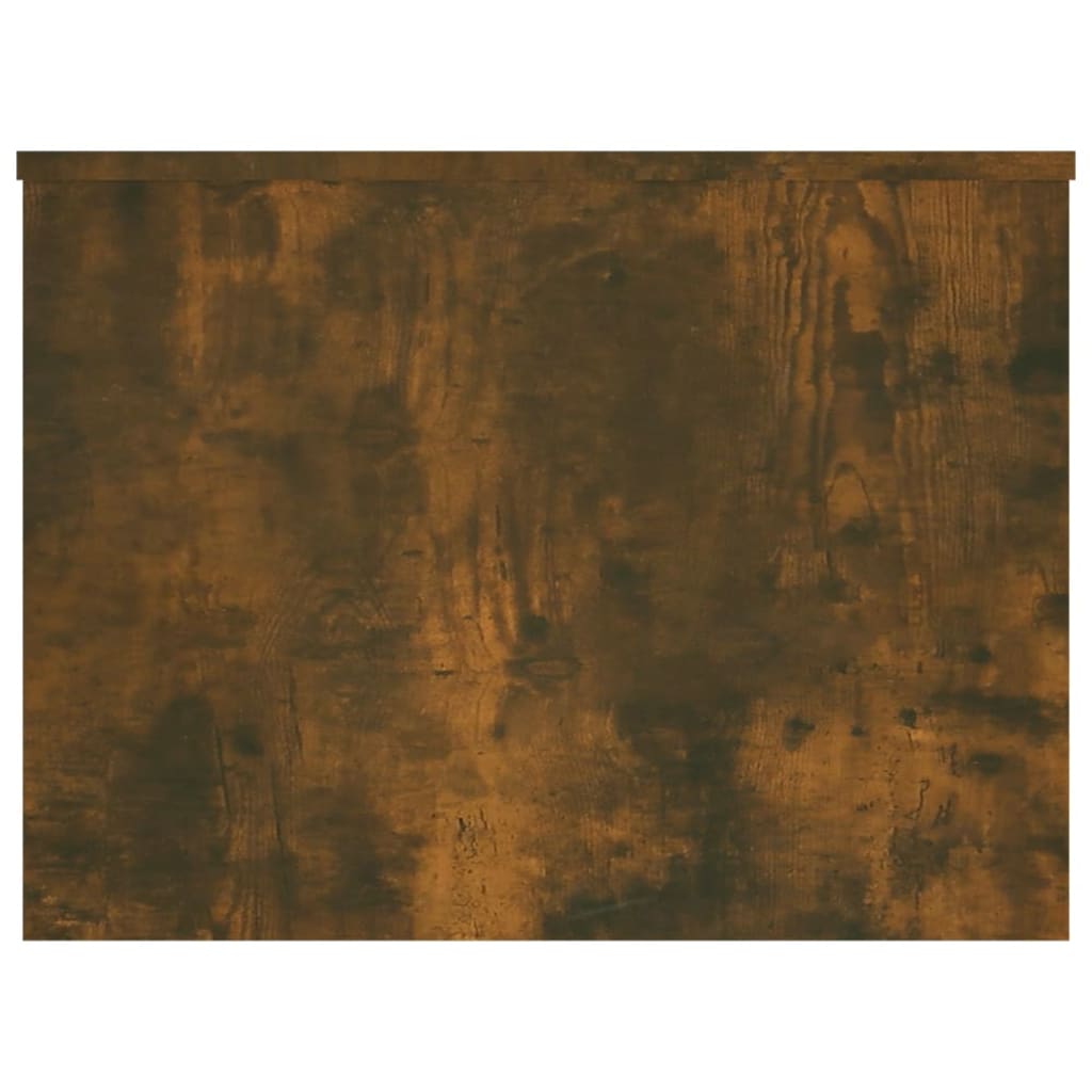 vidaXL Coffee Table Smoked Oak 80x55.5x41.5 cm Engineered Wood