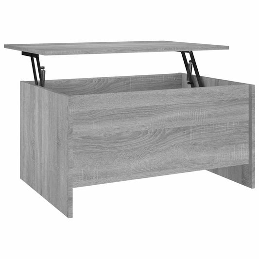 vidaXL Coffee Table Grey Sonoma 80x55,5x41,5 cm Engineered Wood