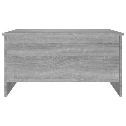 vidaXL Coffee Table Grey Sonoma 80x55.5x41.5 cm Engineered Wood