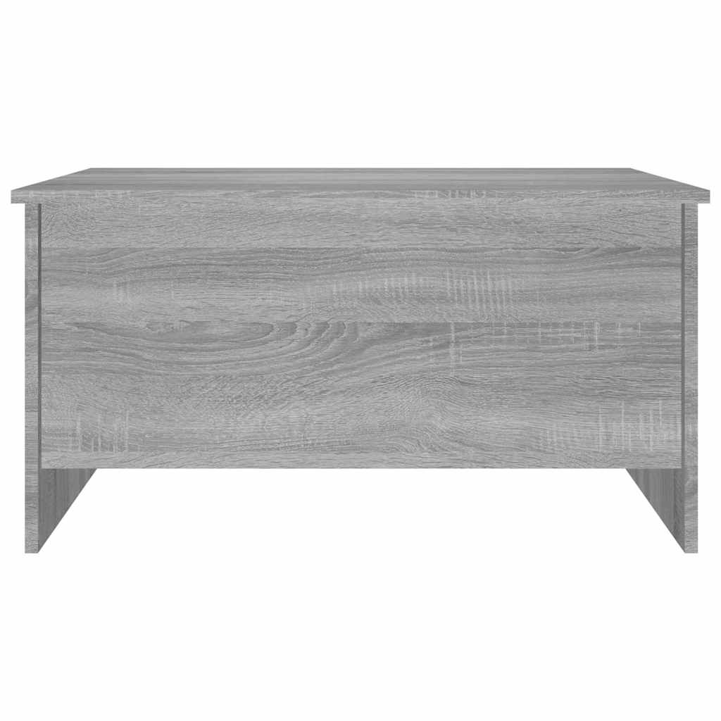 vidaXL Coffee Table Grey Sonoma 80x55,5x41,5 cm Engineered Wood