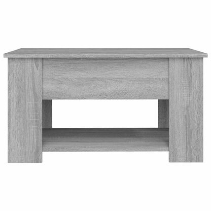 vidaXL Coffee Table Grey Sonoma 79x49x41 cm Engineered Wood