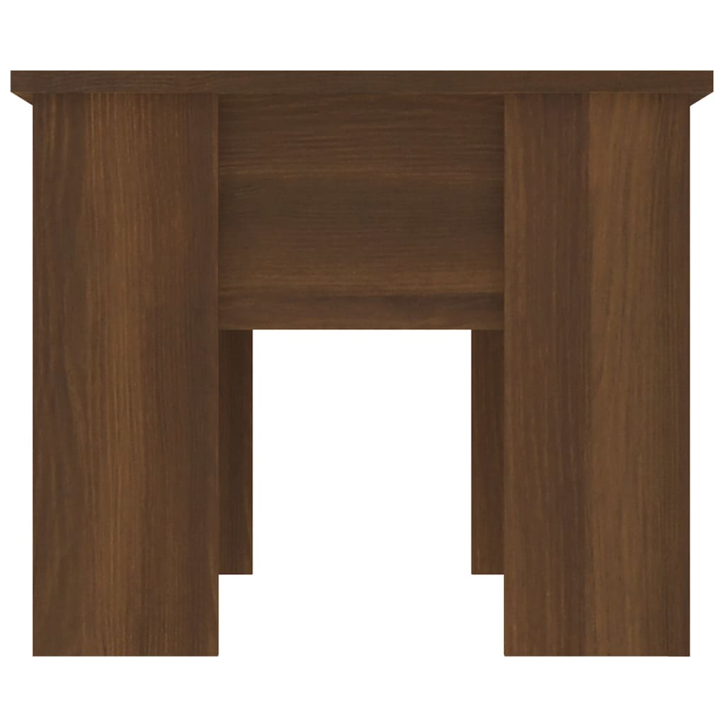 vidaXL Coffee Table Brown Oak 79x49x41 cm Engineered Wood