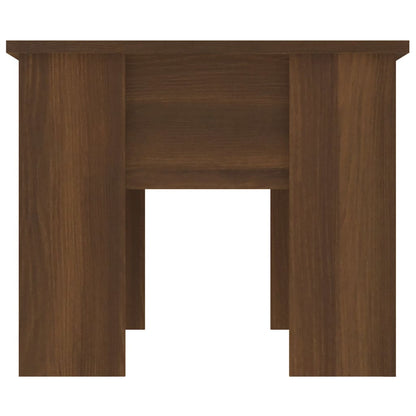 vidaXL Coffee Table Brown Oak 79x49x41 cm Engineered Wood