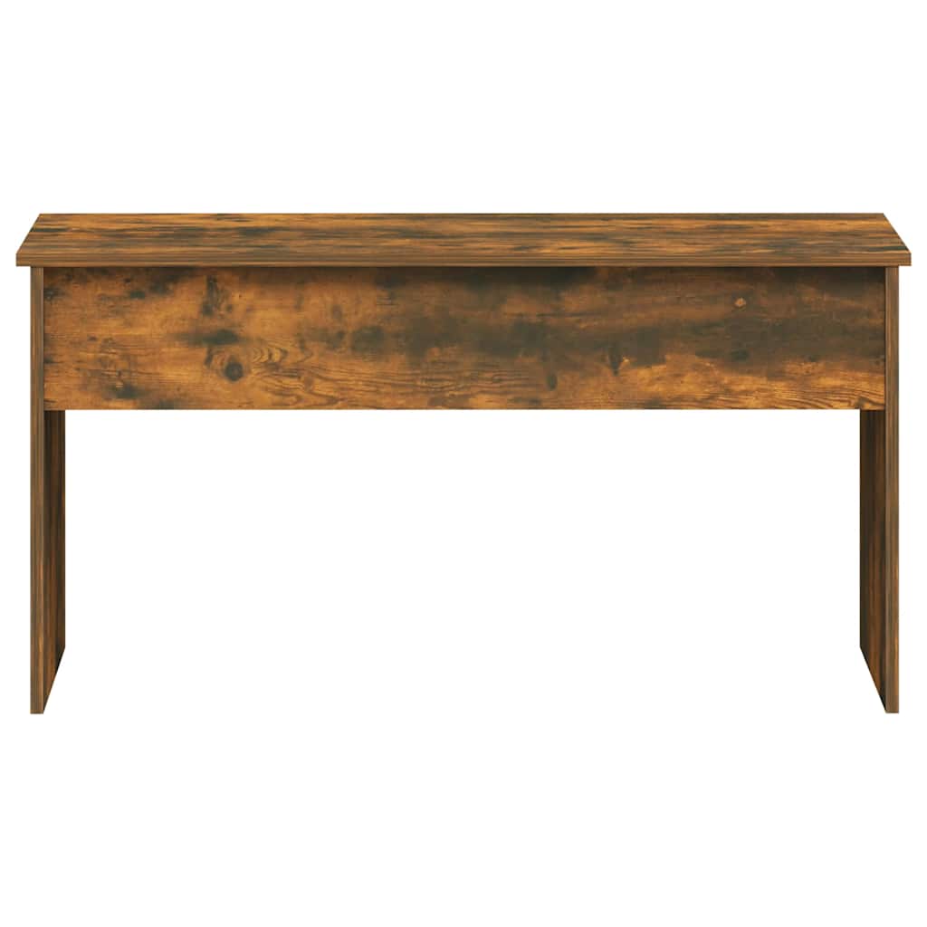 vidaXL Coffee Table Smoked Oak 102x50,5x52,5 cm Engineered Wood