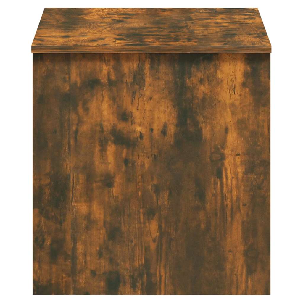 vidaXL Coffee Table Smoked Oak 102x50,5x52,5 cm Engineered Wood