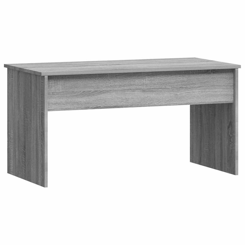vidaXL Coffee Table Grey Sonoma 102x50,5x52,5 cm Engineered Wood
