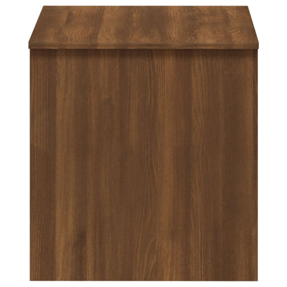 vidaXL Coffee Table Brown Oak 102x50.5x52.5 cm Engineered Wood