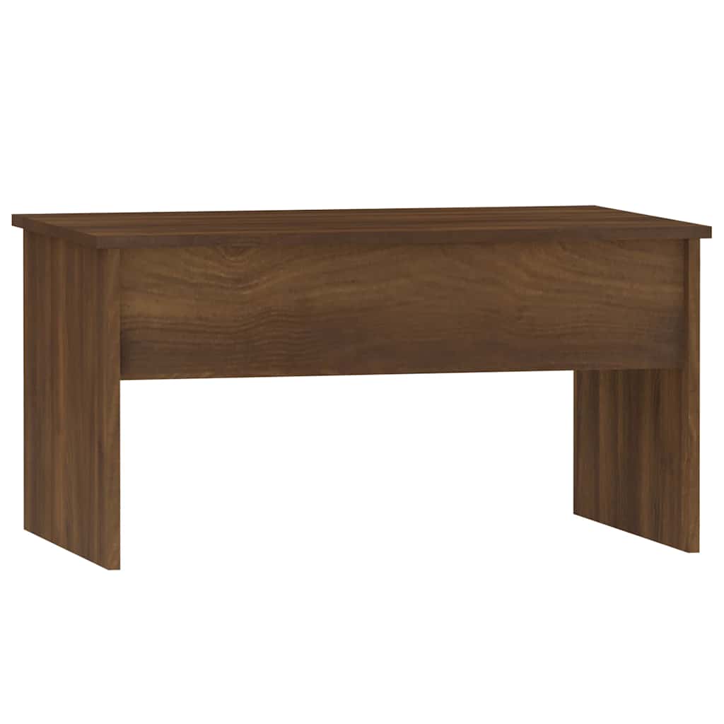 vidaXL Coffee Table Brown Oak 80x50.5x41.5 cm Engineered Wood