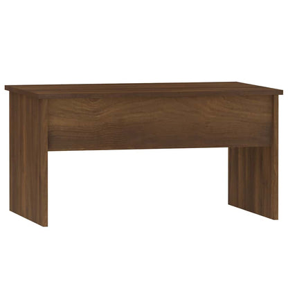 vidaXL Coffee Table Brown Oak 80x50.5x41.5 cm Engineered Wood