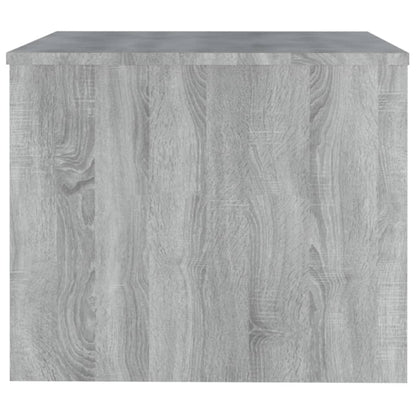 vidaXL Coffee Table Grey Sonoma 80x50x40 cm Engineered Wood