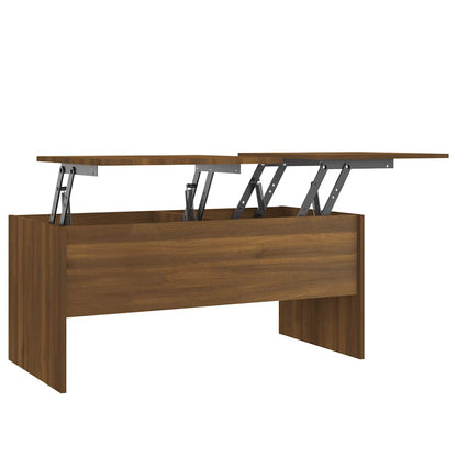 vidaXL Coffee Table | Brown Oak | Engineered Wood | Medium