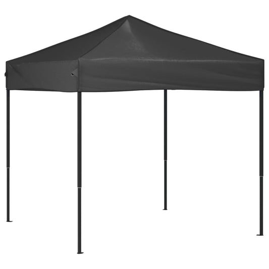 vidaXL Folding Party Tent Anthracite 2x2 m