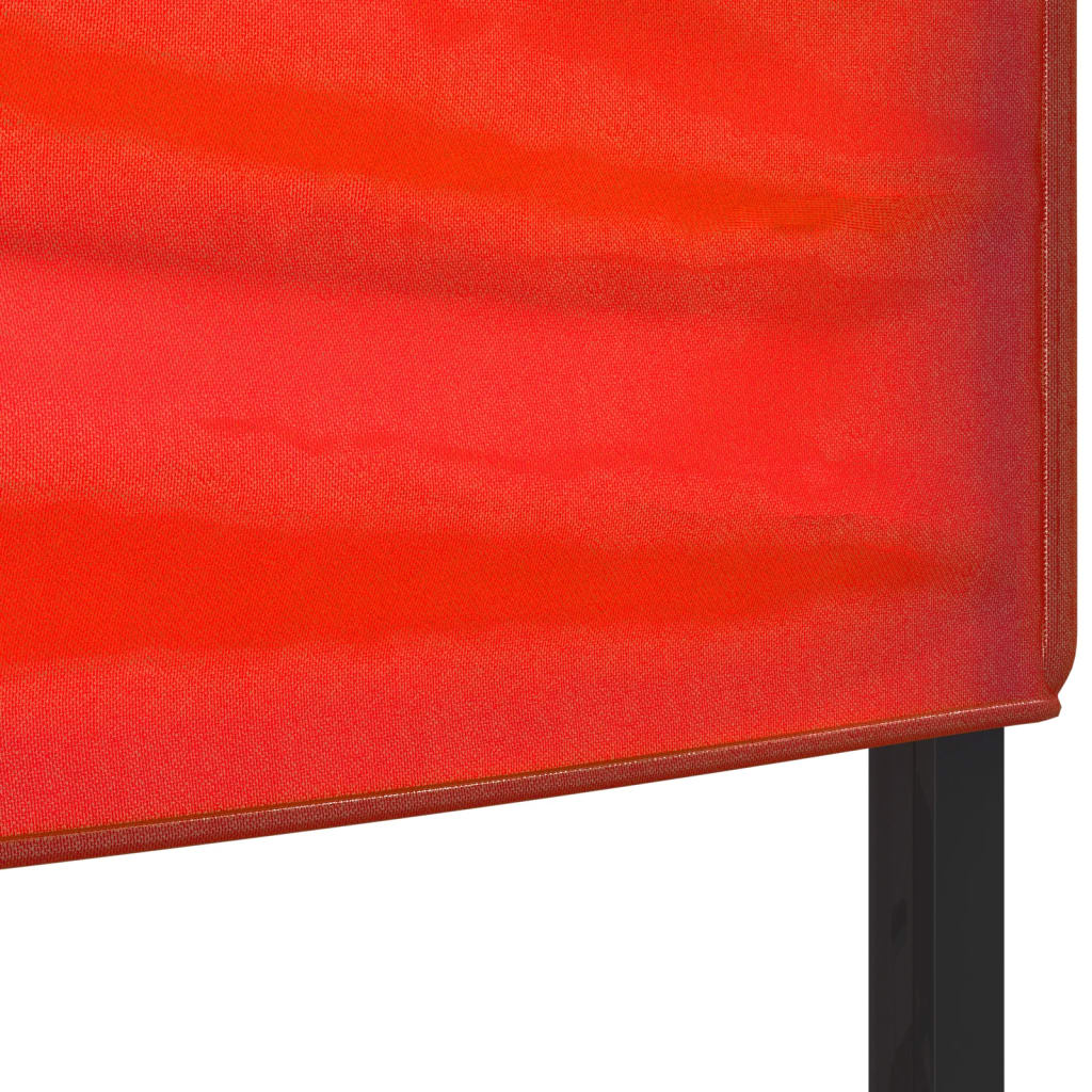 vidaXL Folding Party Tent Red 2x2 m