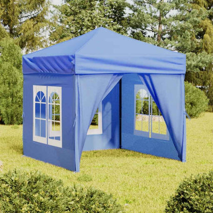 vidaXL Party Tent | Blue | 210D Oxford Fabric | Small |  Foldable  | Party Tent