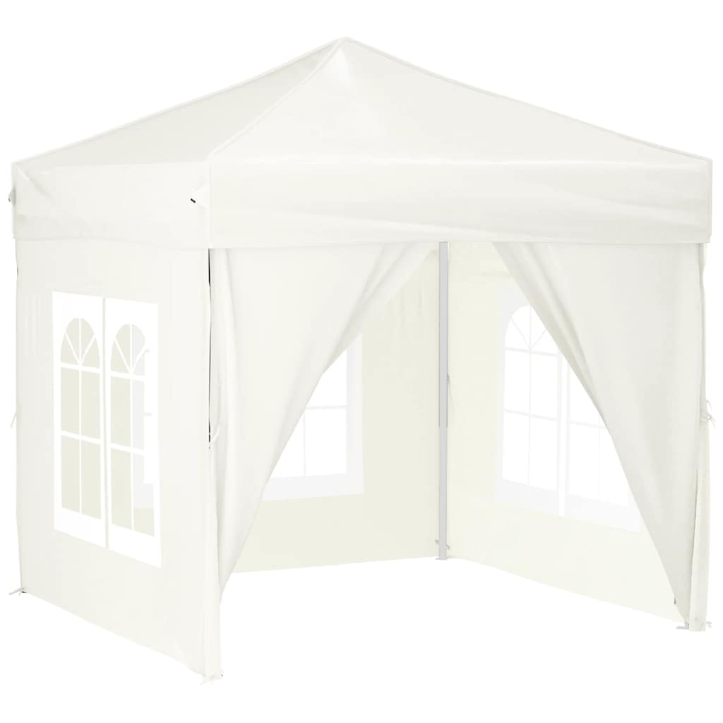 vidaXL Party Tent | Cream | 210D oxford fabric | Regular size for a party tent