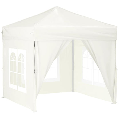 vidaXL Party Tent | Cream | 210D oxford fabric | Regular size for a party tent