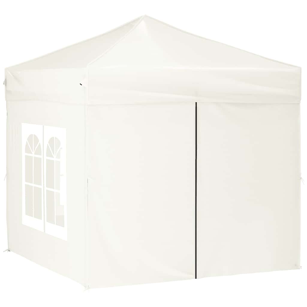 vidaXL Party Tent | Cream | 210D oxford fabric | Regular size for a party tent