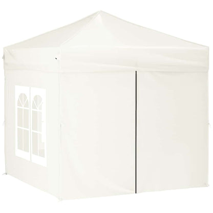vidaXL Party Tent | Cream | 210D oxford fabric | Regular size for a party tent