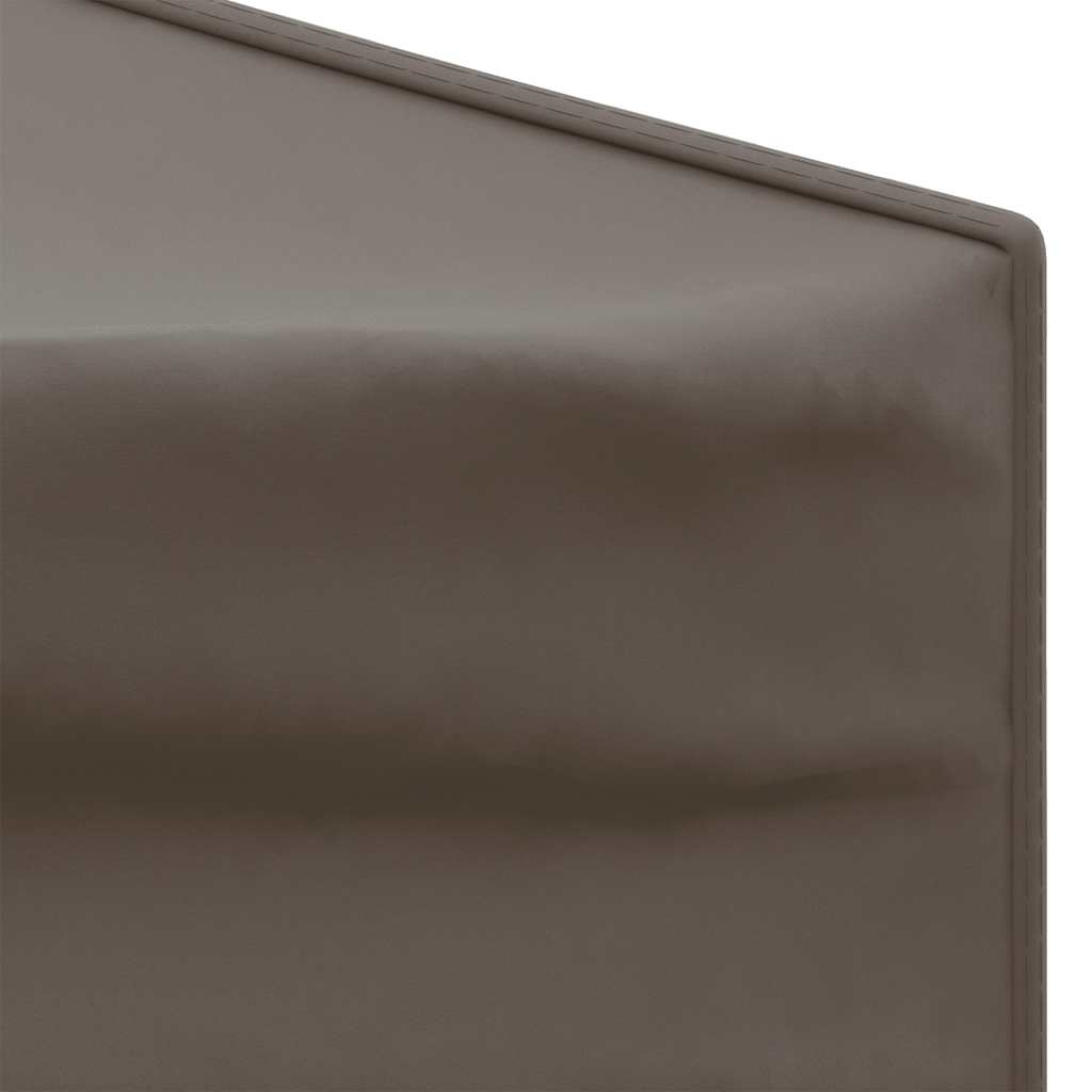 vidaXL Party Tent | Taupe | 210D oxford fabric | 2x2 m | Foldable | Party Tent