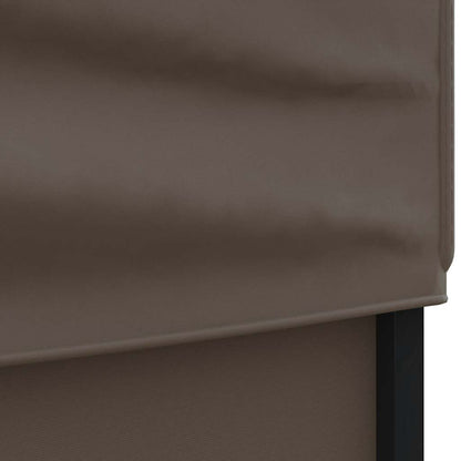 vidaXL Party Tent | Taupe | 210D oxford fabric | 2x2 m | Foldable | Party Tent