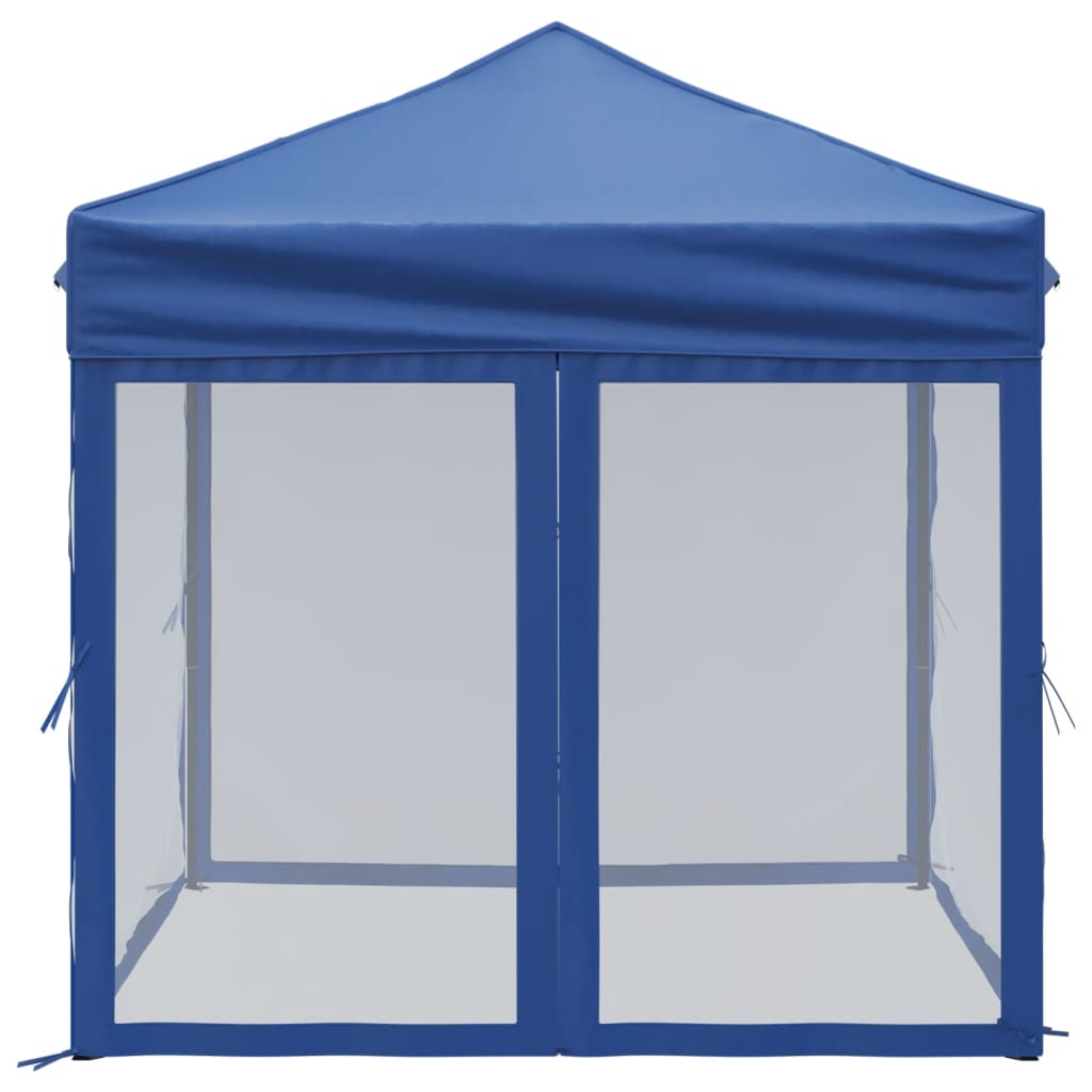 vidaXL Party Tent | Blue | 210D oxford fabric with silver coating | 2x2 m
