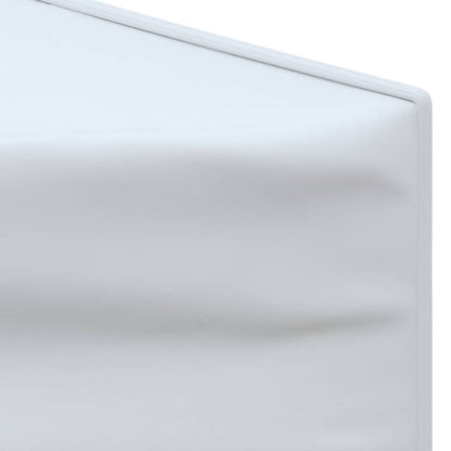 vidaXL Folding Party Tent with Sidewalls White 2x2 m