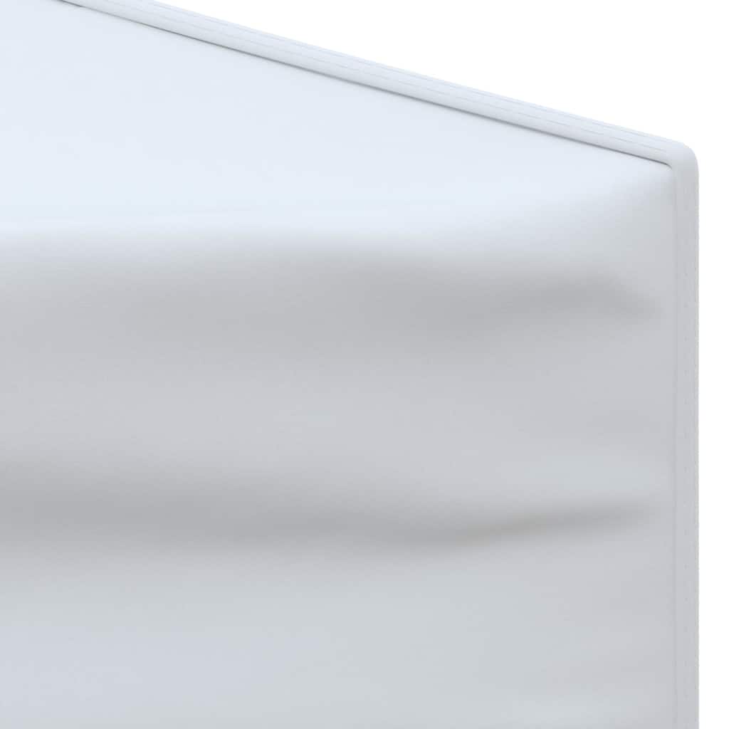 vidaXL Folding Party Tent with Sidewalls White 2x2 m