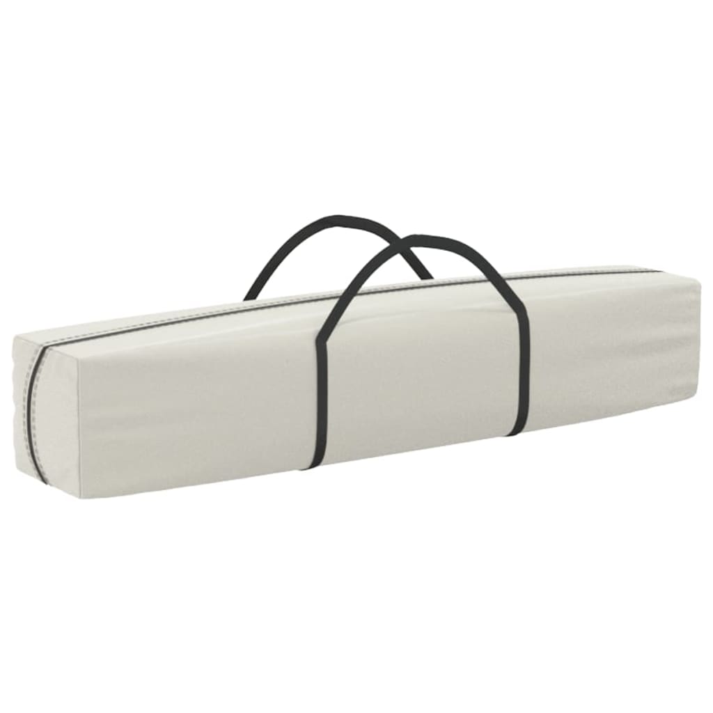 vidaXL Folding Party Tent Cream 3x3 m