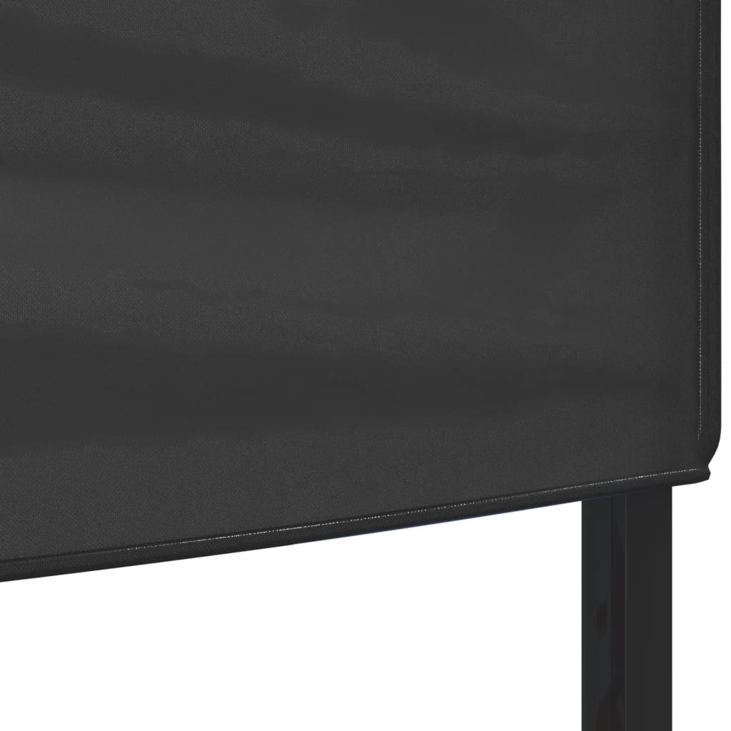 vidaXL Folding Party Tent Anthracite 3x3 m