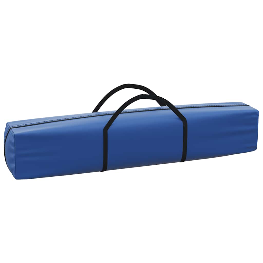 vidaXL Folding Party Tent with Sidewalls Blue 3x3 m