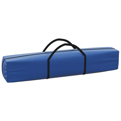 vidaXL Folding Party Tent with Sidewalls Blue 3x3 m