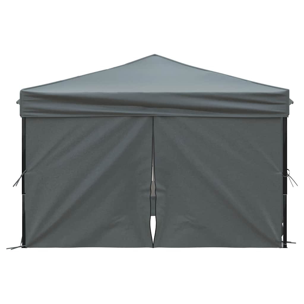 vidaXL Party Tent | Anthracite | 210D oxford fabric, PE, Steel | 3x3 m