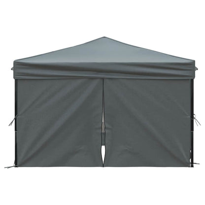 vidaXL Party Tent | Anthracite | 210D oxford fabric, PE, Steel | 3x3 m