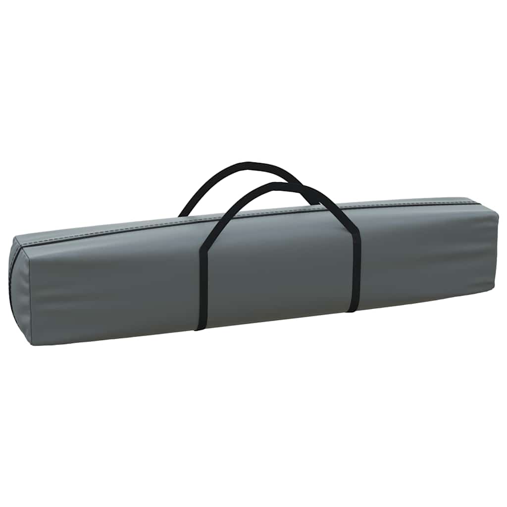 93523 vidaXL Folding Party Tent with Sidewalls Anthracite 3x3 m