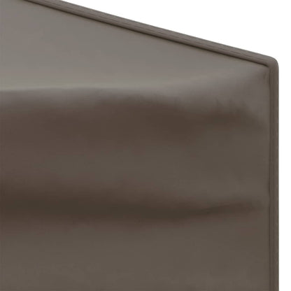 vidaXL Party Tent | Taupe | 210D oxford fabric with silver coating | 3x3 metres