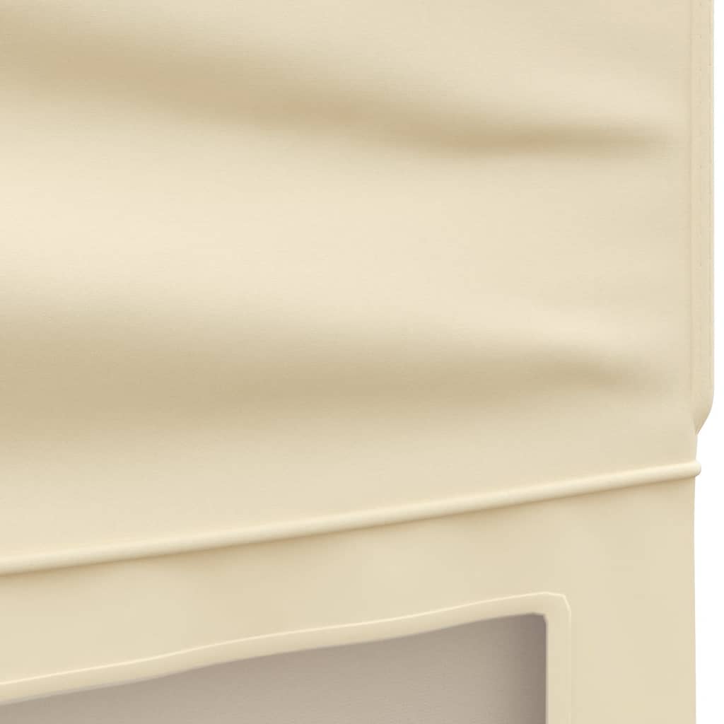 vidaXL Party Tent | Cream | 210D oxford fabric with silver coating | 3x3 m