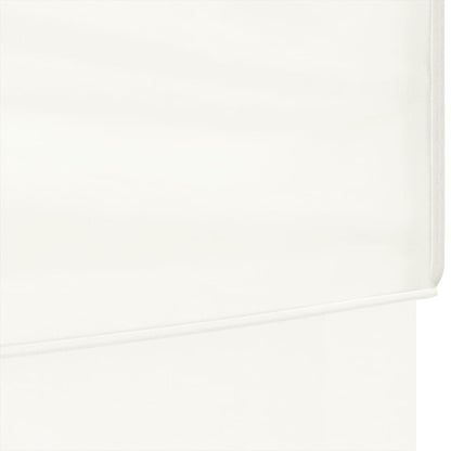vidaXL Folding Party Tent with Sidewalls White 3x3 m