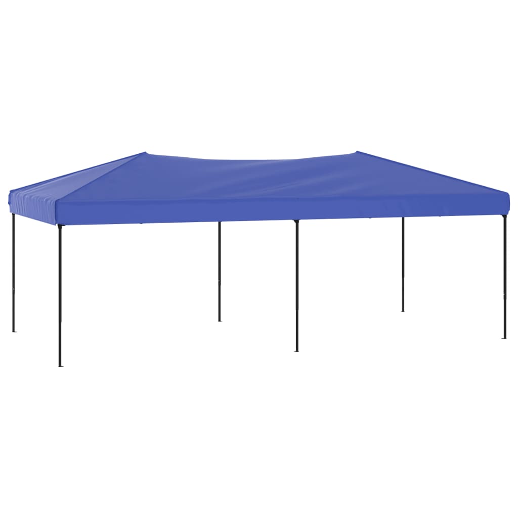 vidaXL Party Tent | Blue | 210D oxford fabric with silver coating | 3x6 m