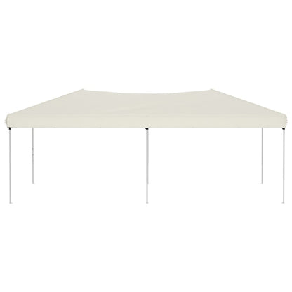 vidaXL Party Tent | Cream | 210D Oxford Fabric with Silver Coating, Steel