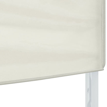 vidaXL Party Tent | Cream | 210D Oxford Fabric with Silver Coating, Steel