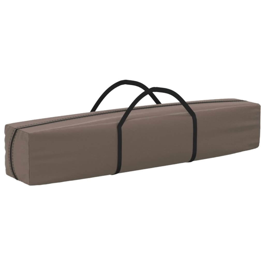 vidaXL Party Tent | Taupe | 210D oxford fabric, Steel | 3x6 m | Collapsible