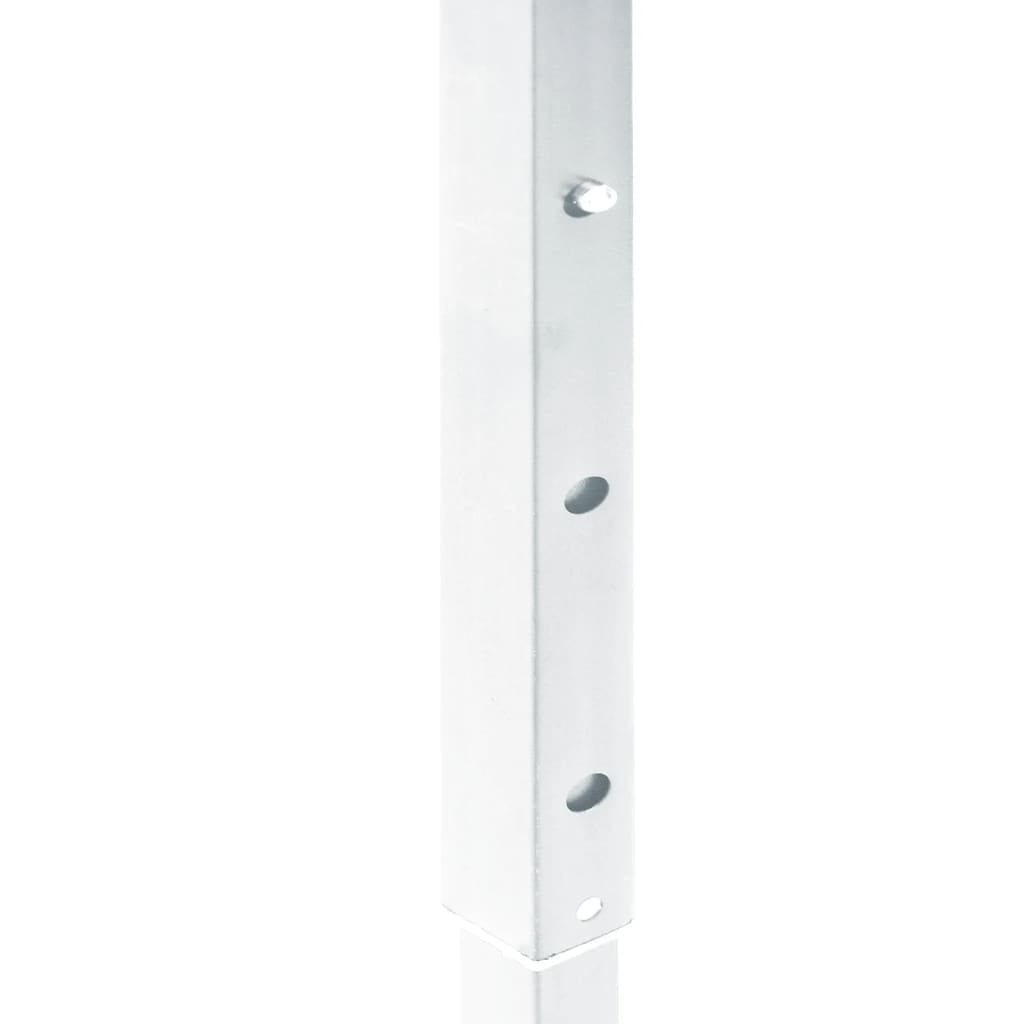 vidaXL Folding Party Tent with Sidewalls Cream 3x6 m