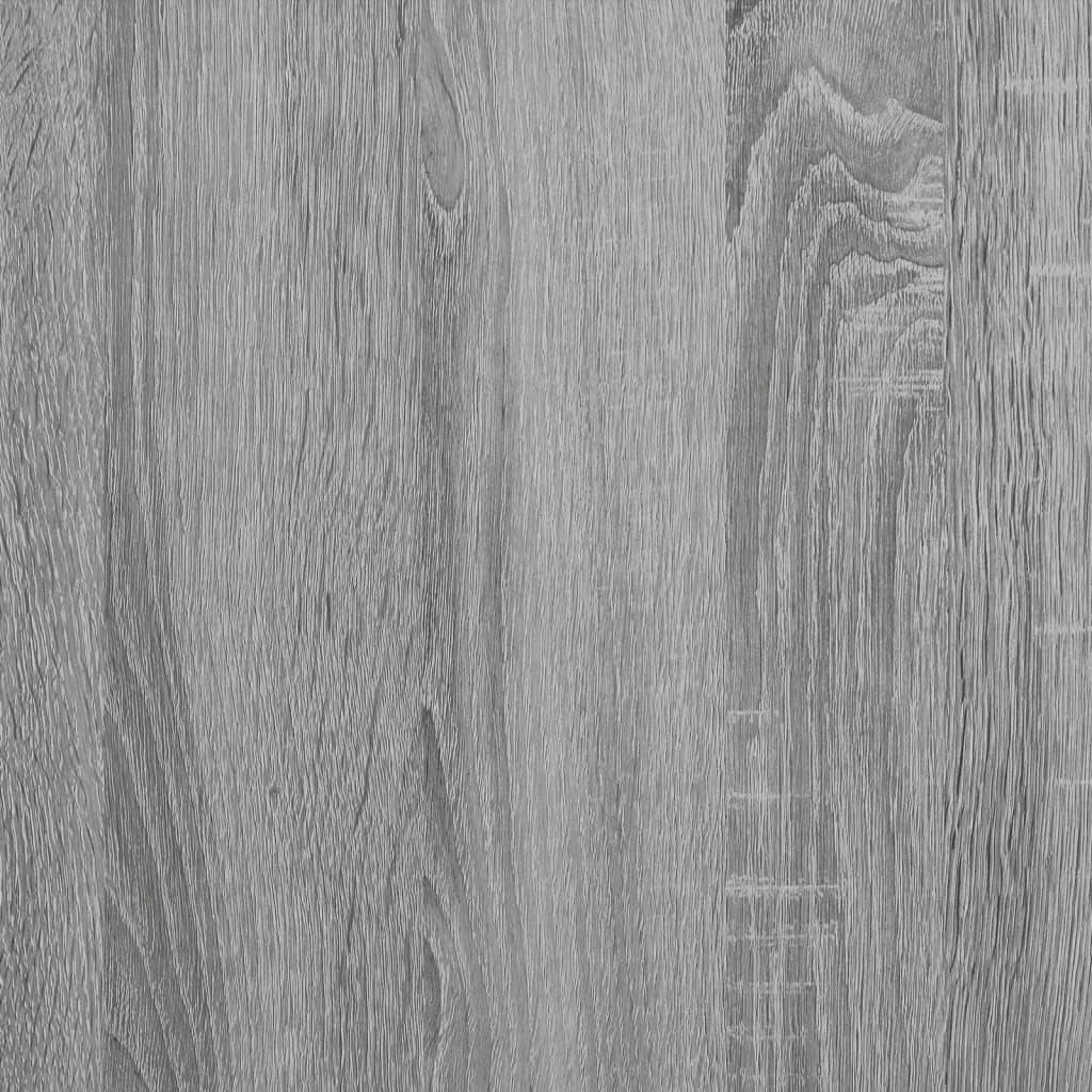 vidaXL TV Cabinet Grey Sonoma 100x40x40 cm Engineered Wood