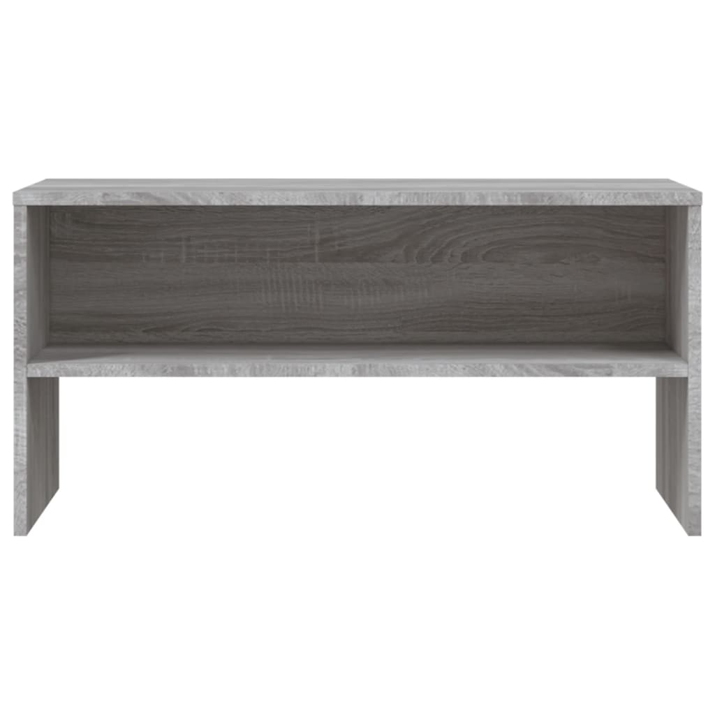 vidaXL TV Cabinet Grey Sonoma 80x40x40 cm Engineered Wood