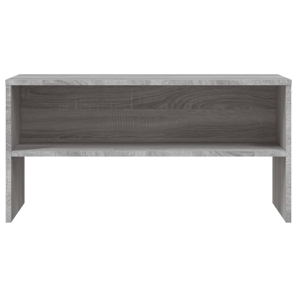 vidaXL TV Cabinet Grey Sonoma 80x40x40 cm Engineered Wood