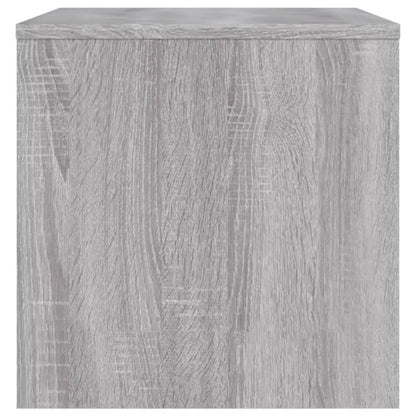 vidaXL TV Cabinet Grey Sonoma 80x40x40 cm Engineered Wood