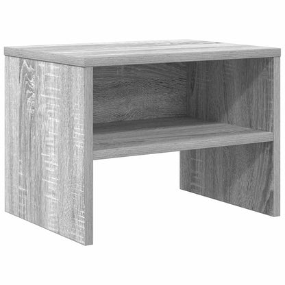 vidaXL Bedside Cabinet Grey Sonoma 40x30x30 cm Engineered Wood