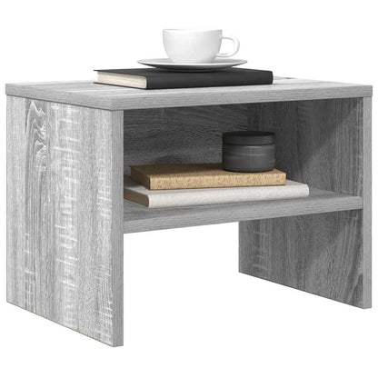 vidaXL Bedside Cabinet Grey Sonoma 40x30x30 cm Engineered Wood