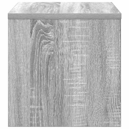 vidaXL Bedside Cabinet Grey Sonoma 40x30x30 cm Engineered Wood